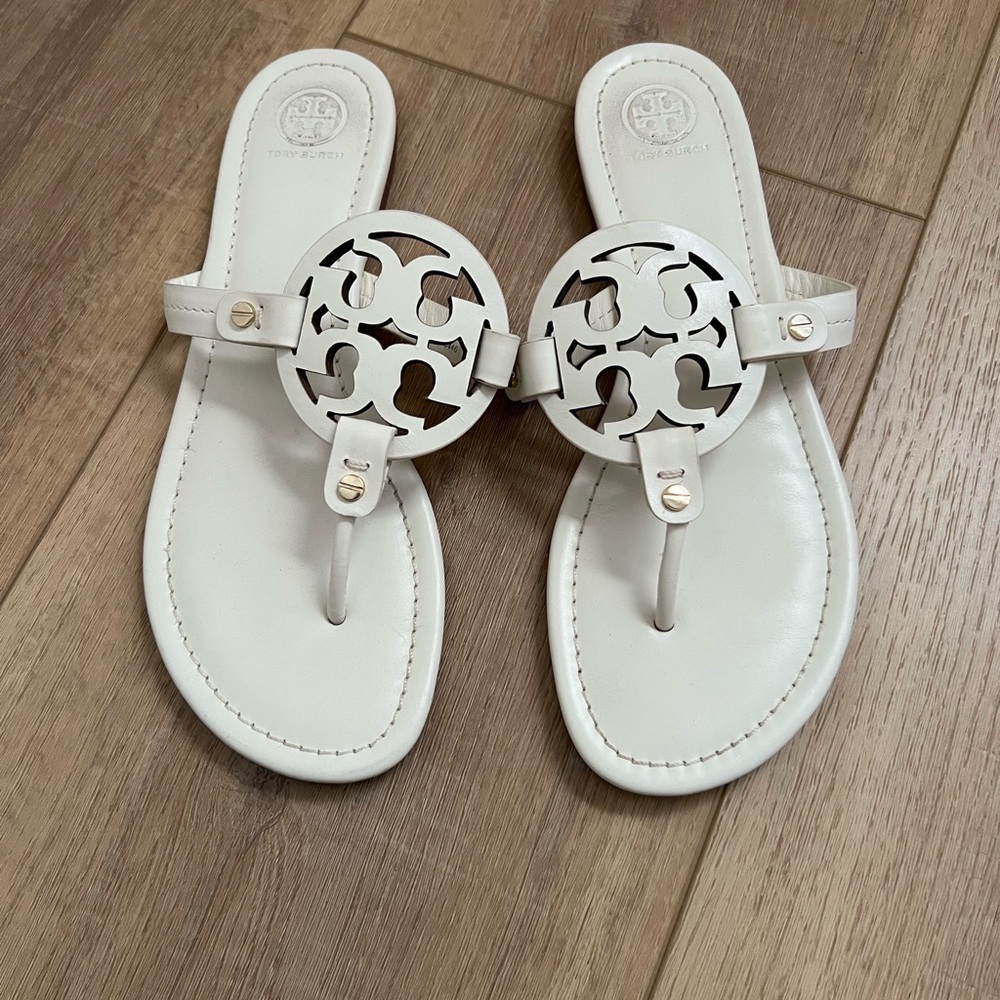 Tory Burch White  Sandals